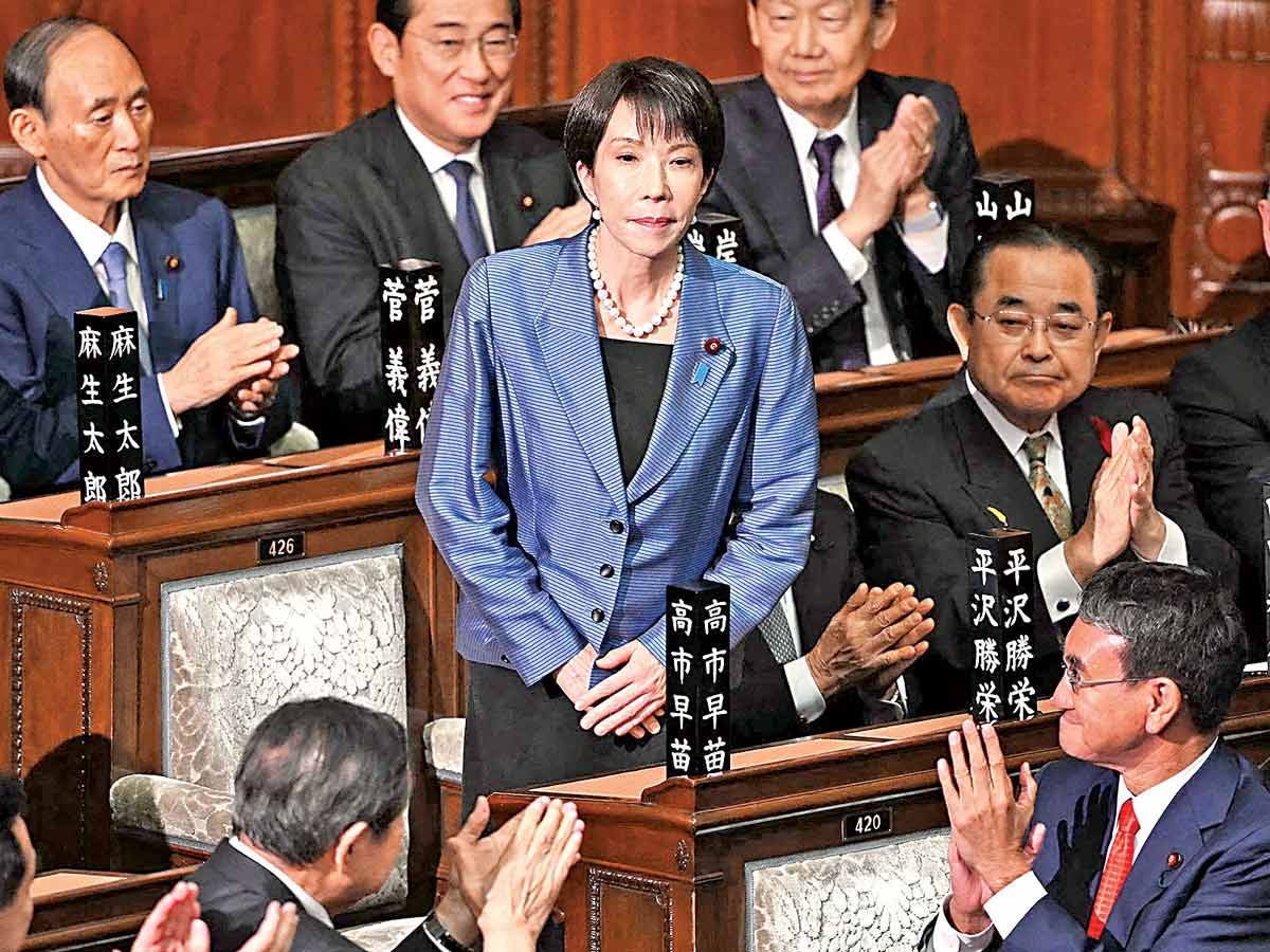 Historia de unumbral: la dama de hierro que va a cambiar el curso del poder en Japón