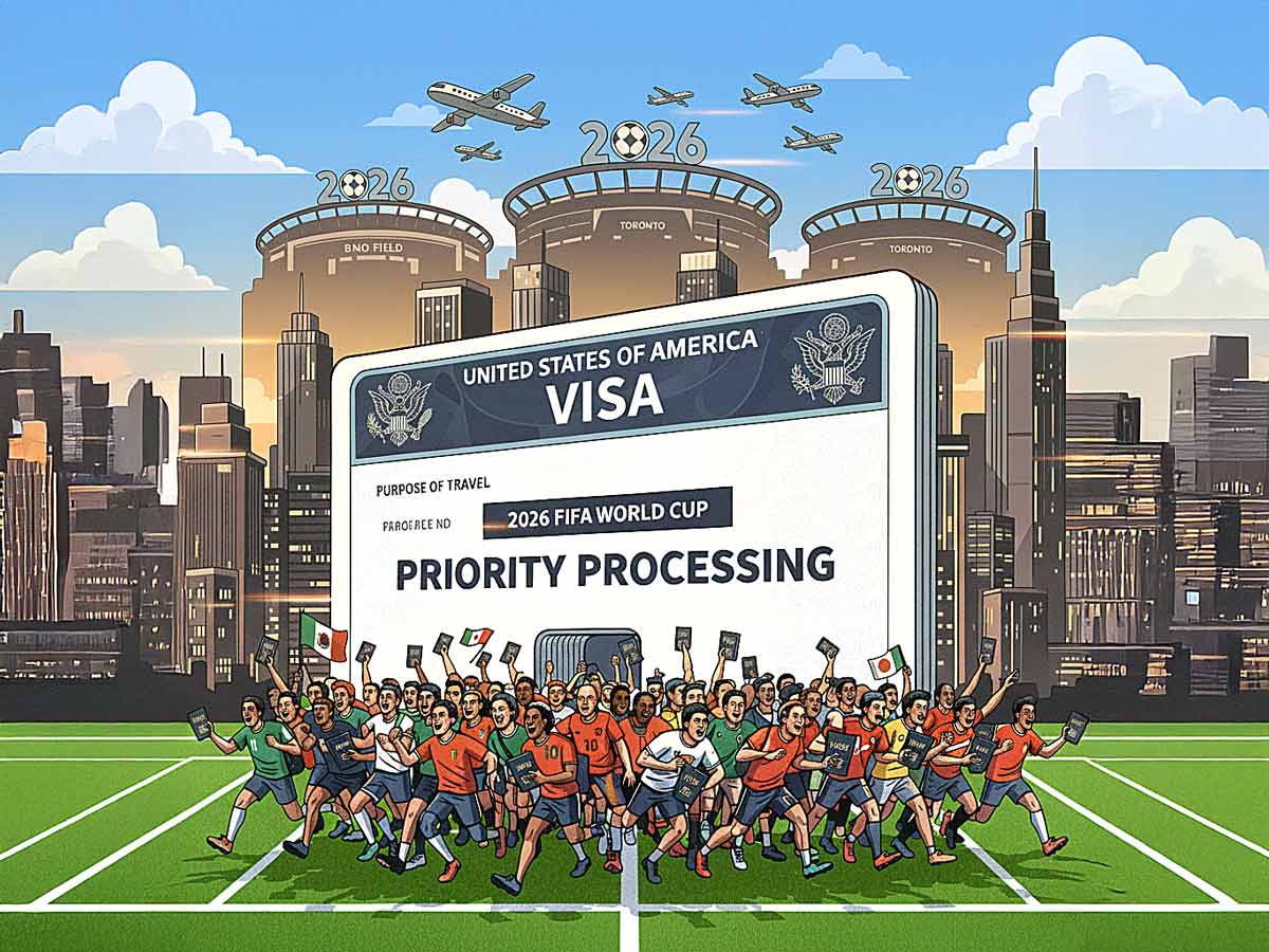 "La gran oportunidad: la UE vuelve a enfocarse en otorgar visas para el Mundial de Fútbol 2026 y hacer que el mundo se reencuentre en América Latina"